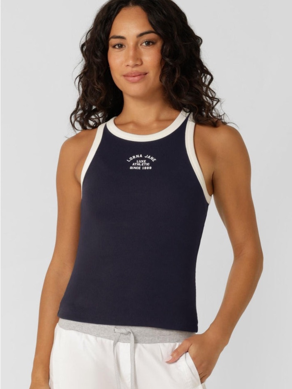 Lorna Jane Heritage Ringer tank S